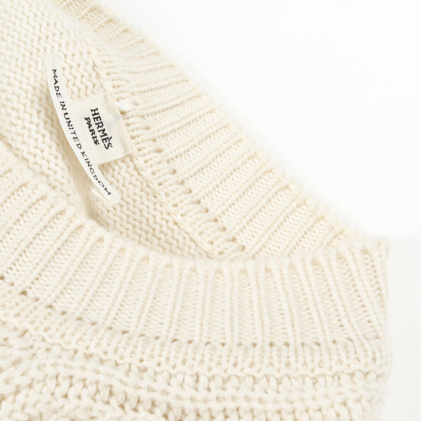 エルメス HERMES ニット セリエ 3E2604D1 カシミヤ コットン セーター  