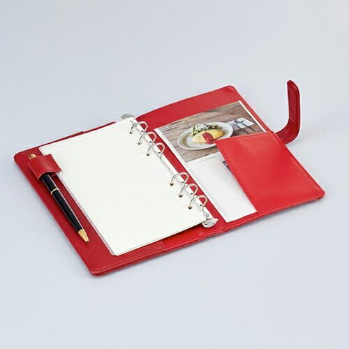 6穴バインダー PUレザー