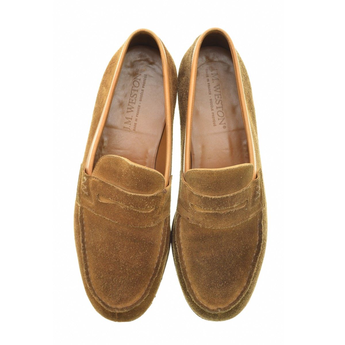 J.M.WESTON】281 Le moc' Loafer ル モック スエード ローファーレザー