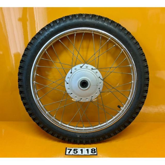 75118 中古 HONDA ホンダ スーパーカブ プレスカブ C50 AA01 純正フロントホイール スパイクタイヤ - メルカリ