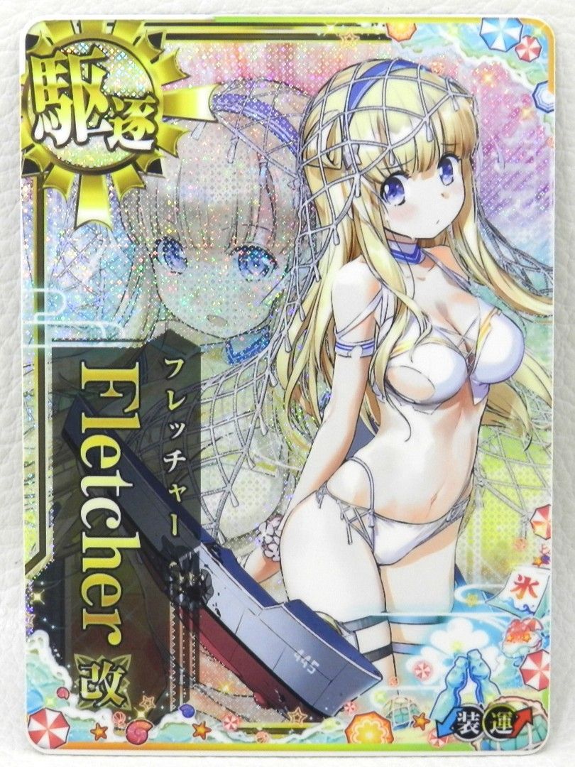フレッチャー改 Fletcher改 水着mode SUMMER2025フレーム 艦これアーケード 品 079