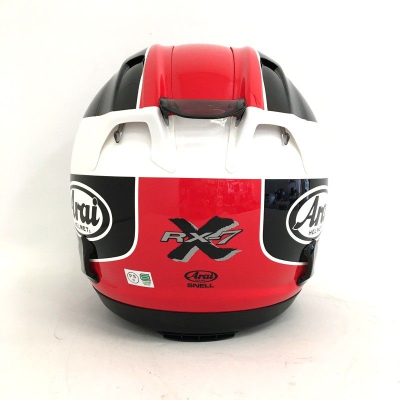 Arai RX-7X フルフェイスヘルメット平忠彦 タイラレプリカ赤 Arai RX
