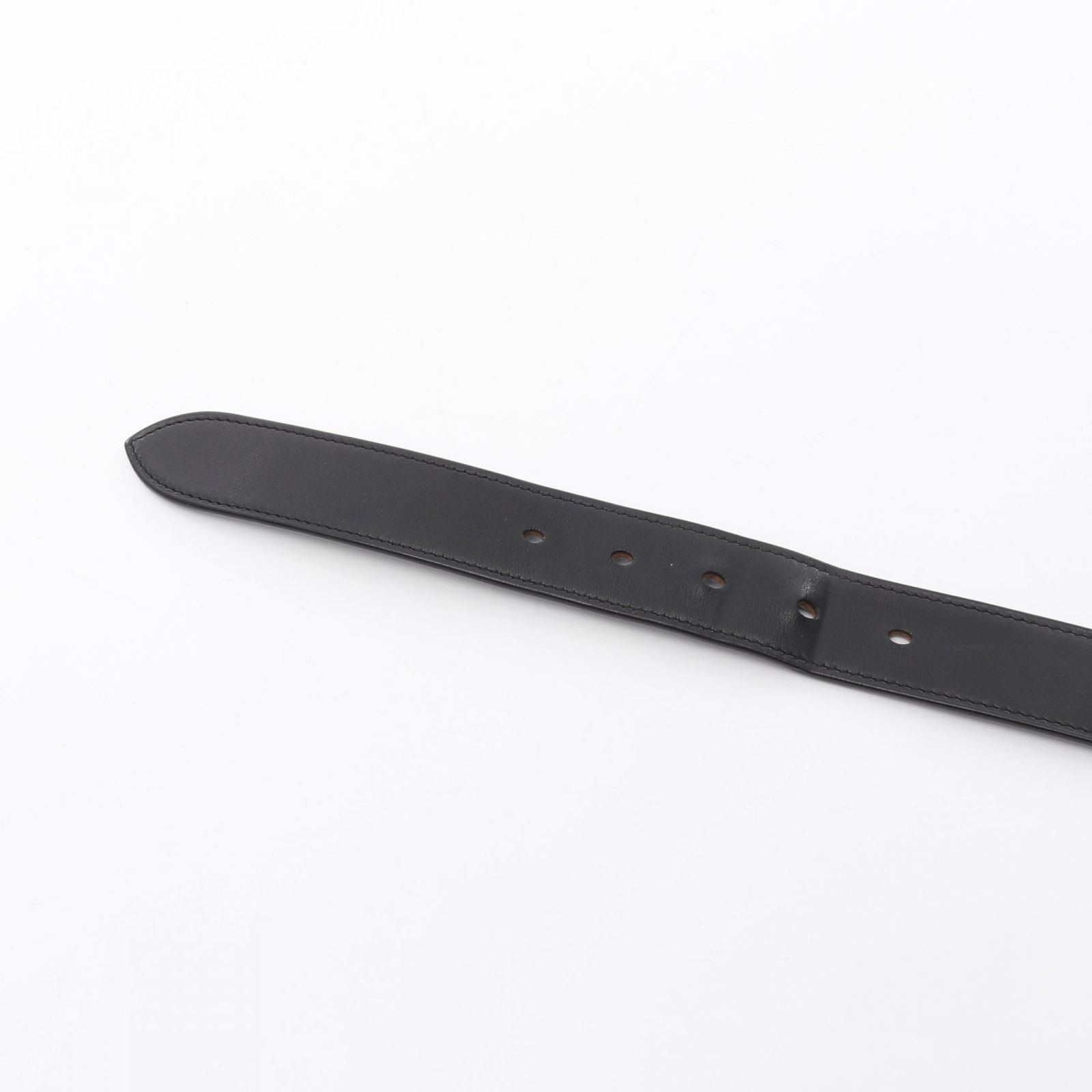 エルメス HERMES ベルト エトリヴィエール ブラック レザー ベルト