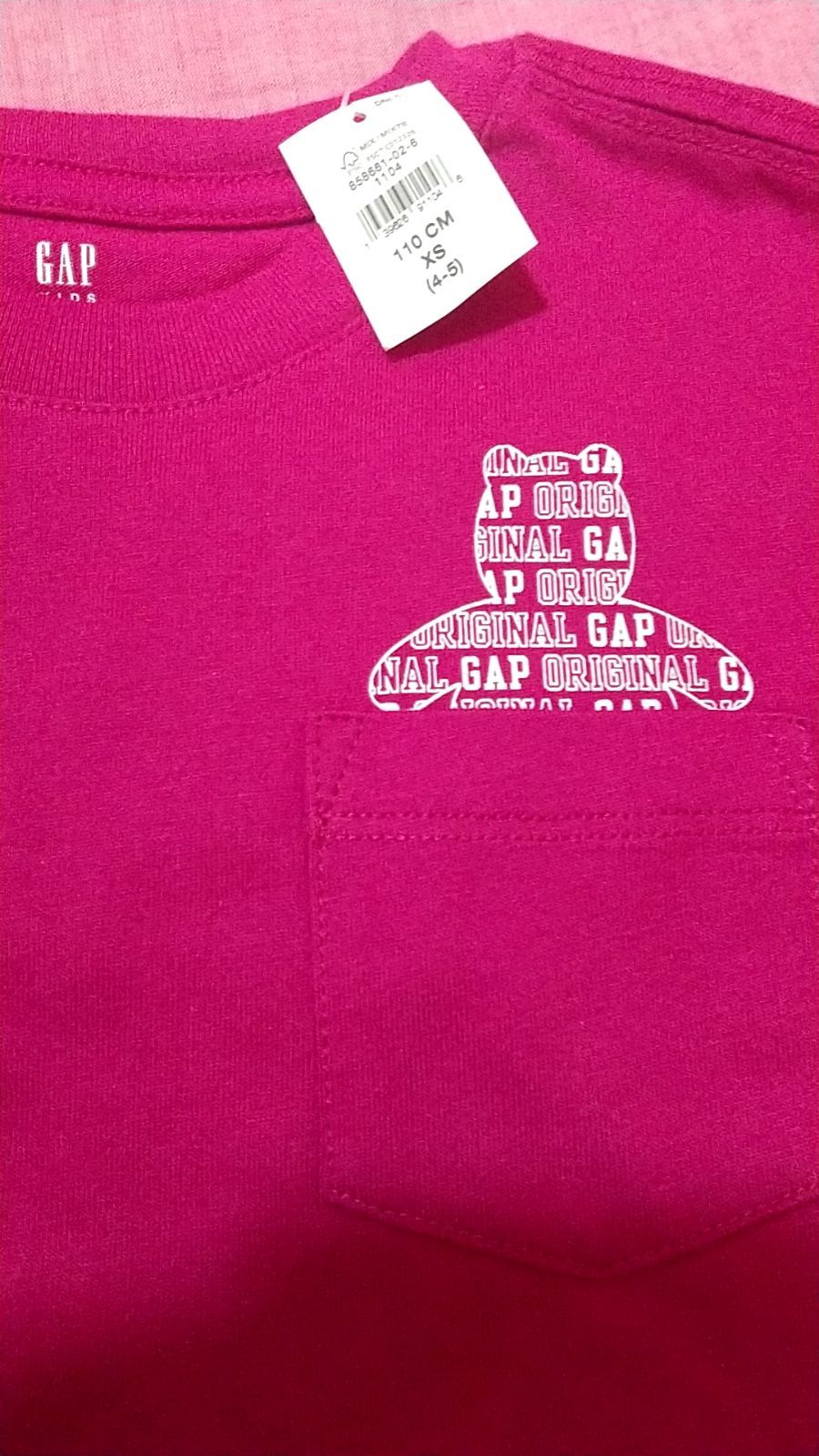 新品 GAP Kids 半袖 Tシャツ サイズ１１０CM（４−５）XS 白シャツ 赤シャツ 青シャツ 幼稚園 保育園 お着替え 夏服 -  HRKデザイン - メルカリ