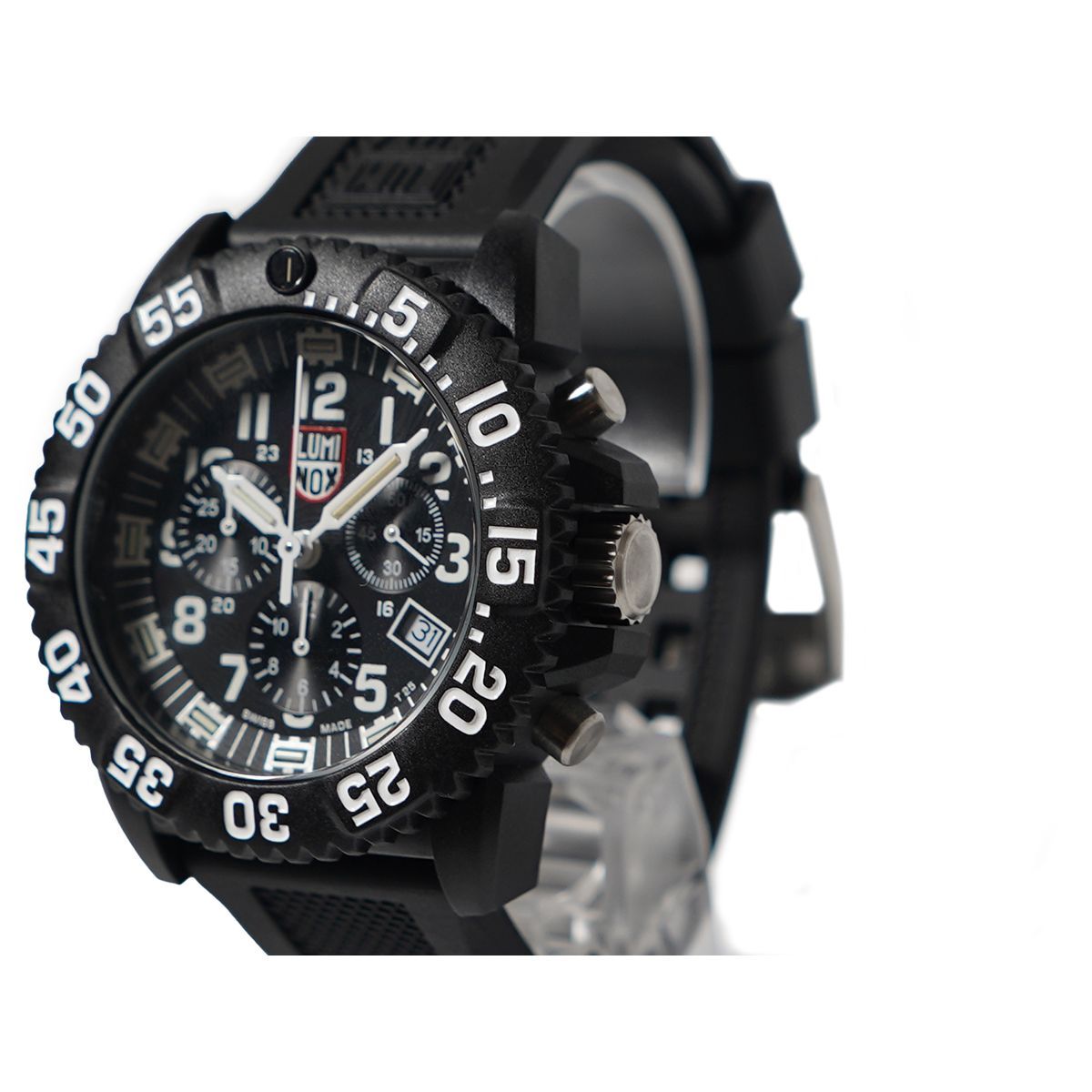 ルミノックス Luminox Navy Seal ネイビーシールズ カラーマークシリーズ XS.3081.F T25 クロノグラフ ルミノックス  腕時計 3080 SERIES T25表記 CHRONOGRAPH SEALs SWAT XS.3081.F - メルカリ