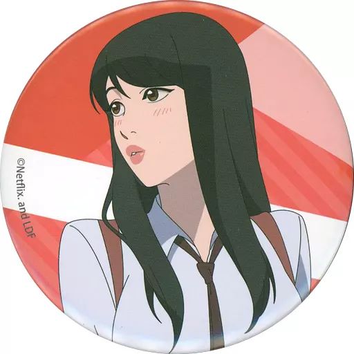 中古】バッジ・ピンズ パク・ハヌル(香川美怜)/カラー模様 缶バッジ
