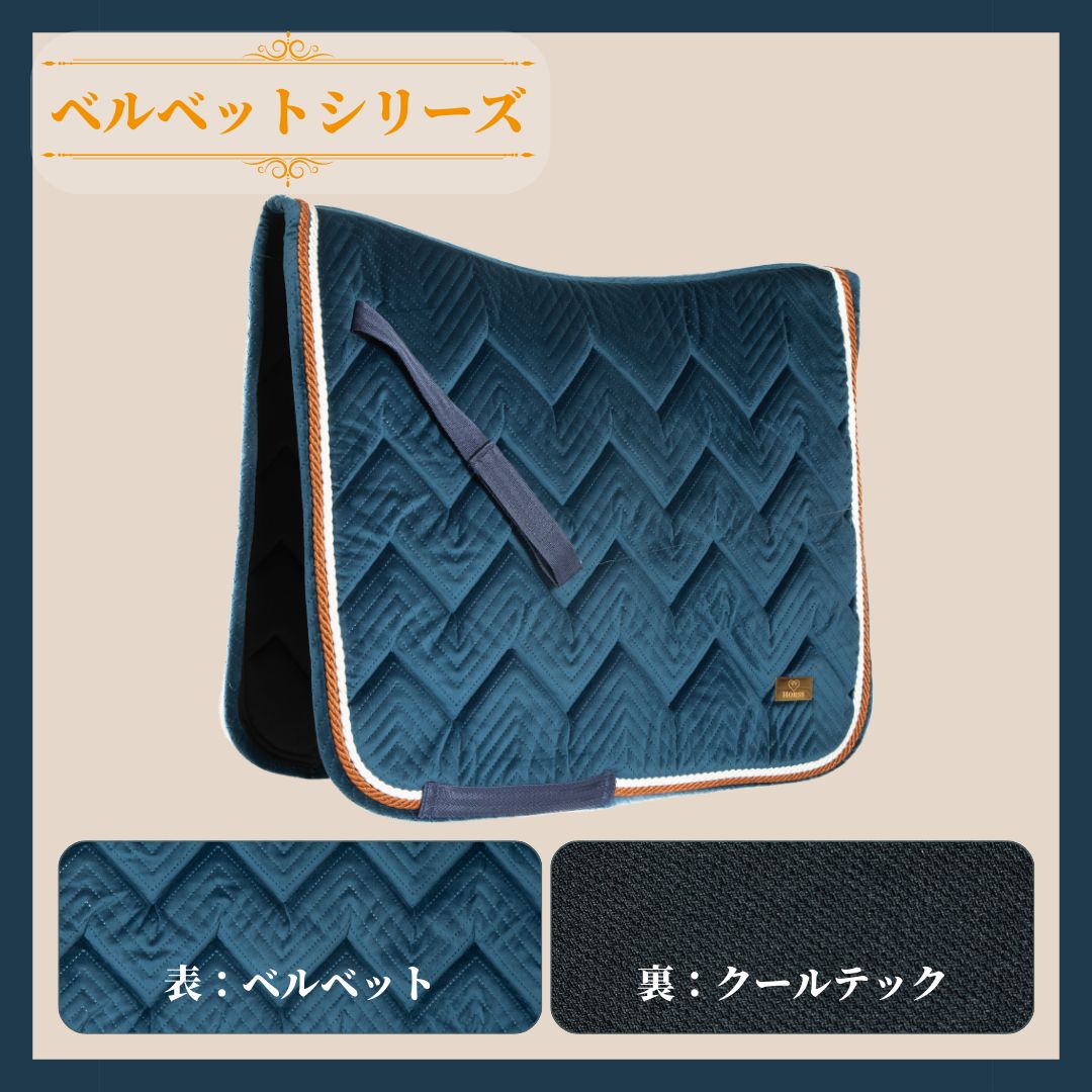 新品 乗馬 ゼッケン ジーンズ HORSS ベルベット 馬場 乗馬用品 鞍