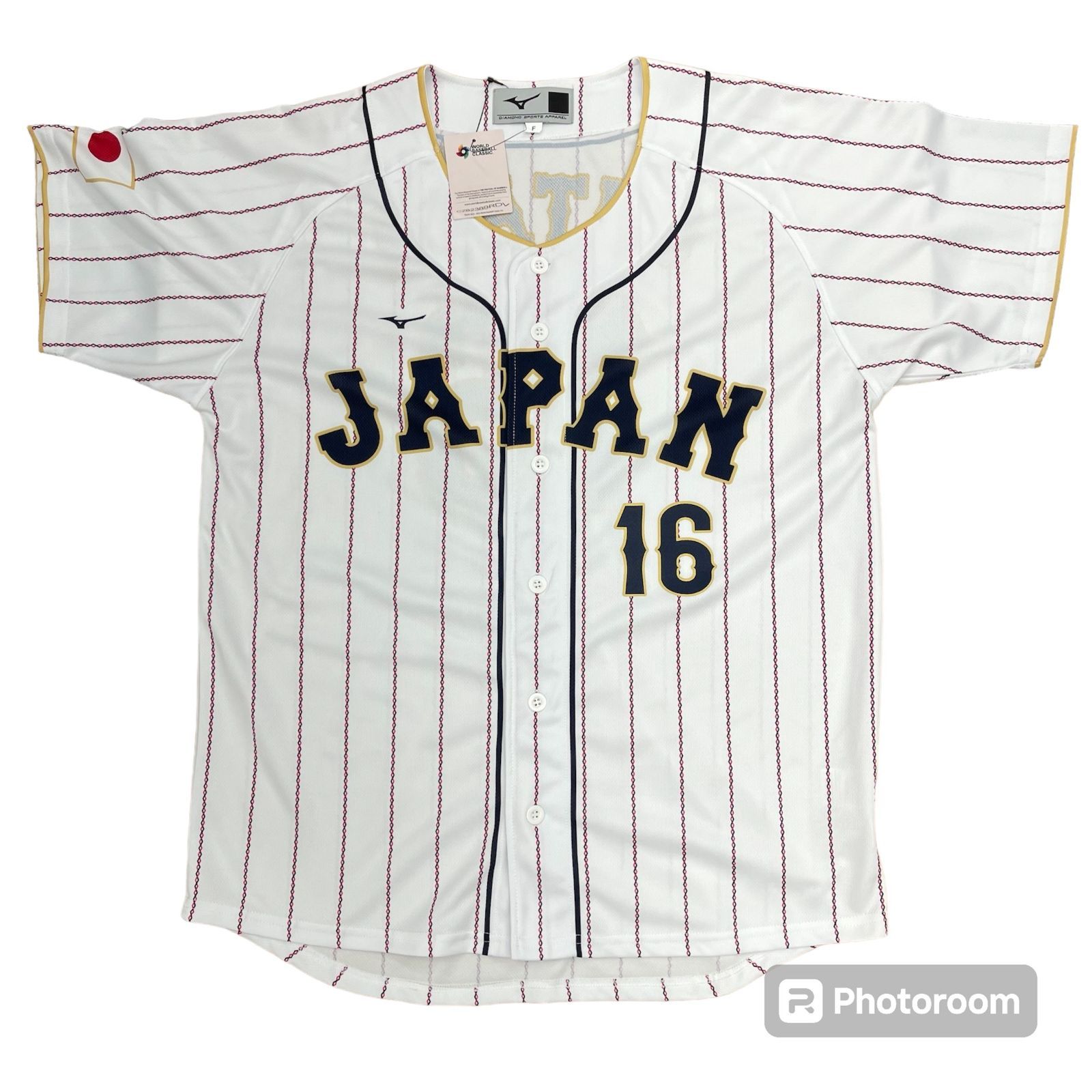 タグ付き】大谷翔平 WBC レプリカ ユニフォームシャツ サイズF - メルカリ