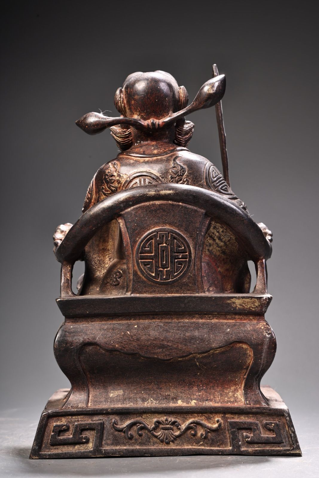 早期收集 銅製 鍾馗像 密宗密教 仏教古美術 貴重 旧蔵 明代 銅琉金 歓喜仏 チベット密教 仏像 仏教古美術 供養品 極細