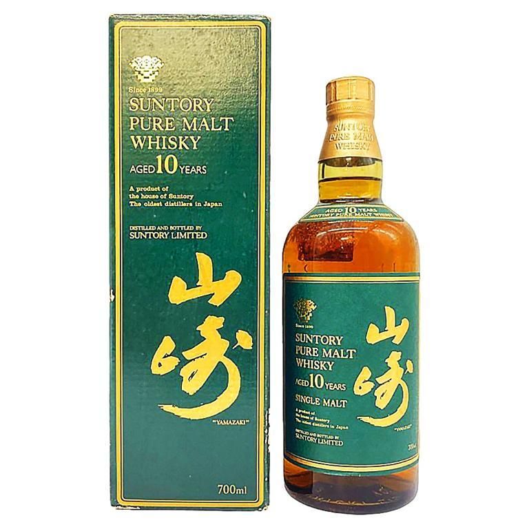 東京都限定◇サントリー 山崎 10年 ピュアモルト グリーンラベル【P1】 - メルカリ