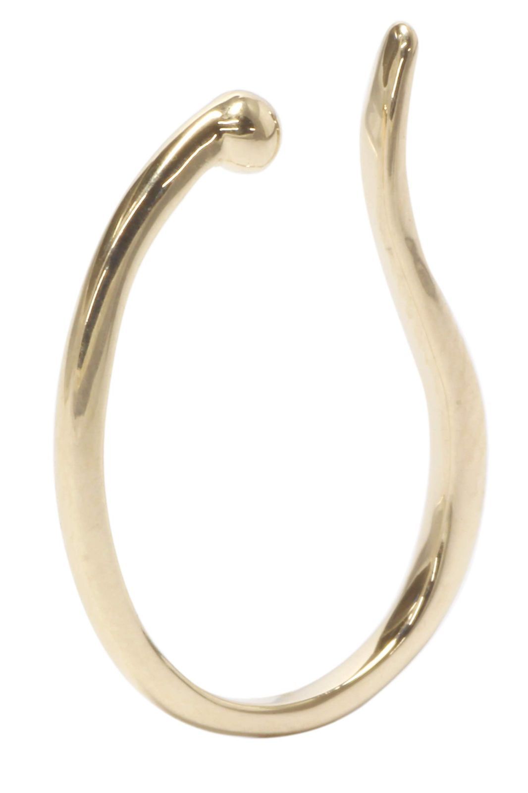 新着商品 K10イエローゴールド スタイリッシュイヤーカフ Candy gK10-earcuff-SSP キャンディ