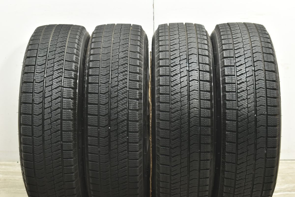 2024年製 バリ溝】AQUA 15in 6J +44 PCD100 ブリヂストン ブリザック