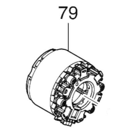 マキタ makita 40Vmax 充電式 レシプロソー JR002GRDX 用 ステータ 629470-0 部品 修理 セーバーソー 切断 切断機 解体 レシプロソ