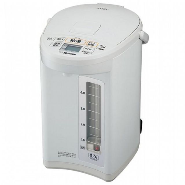 あすつく 象印 マイコン沸とう 電動ポット CD-SE50-WG ホワイトグレー ZOJIRUSHI 送料無料
