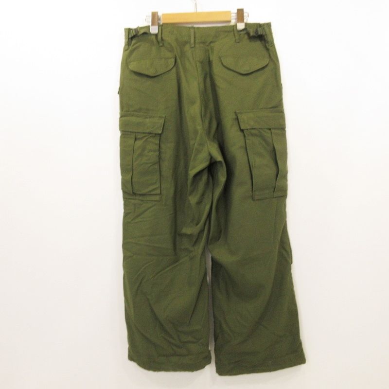 姫路東店 MILITARY衣料 | ミリタリーイリョウ カーゴパンツ M-65 8415-00-782-2953 年式 70s WINFIELD社製 U.S.ARMY オリーブ サイズ 31 107