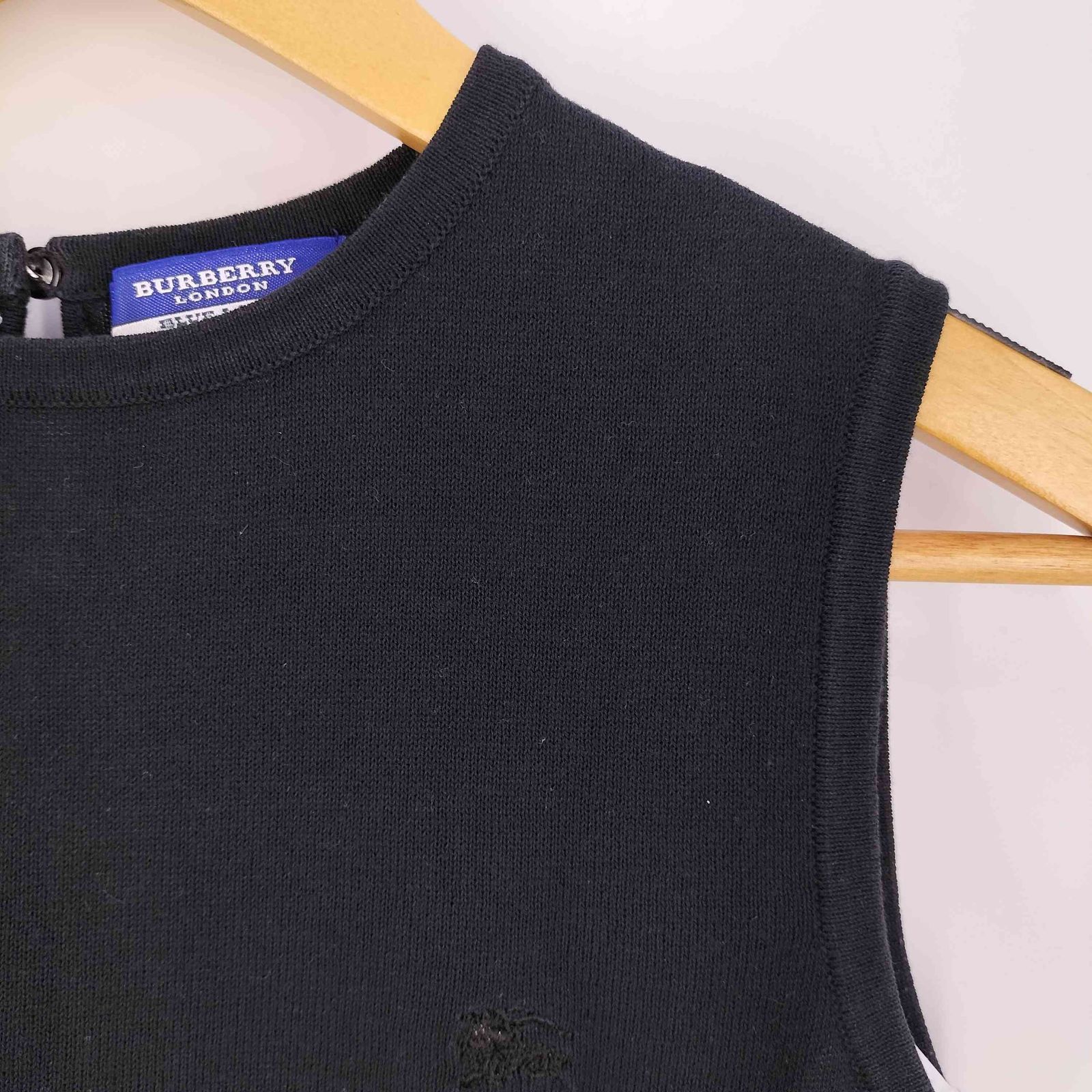 バーバリーブルーレーベル BURBERRY BLUE LABEL ロゴ刺繍 ニット