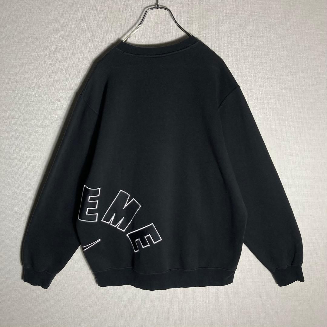 タグ付き】SUPREME NIKE コラボ スウェット 刺繍ロゴ 黒 L - メルカリ