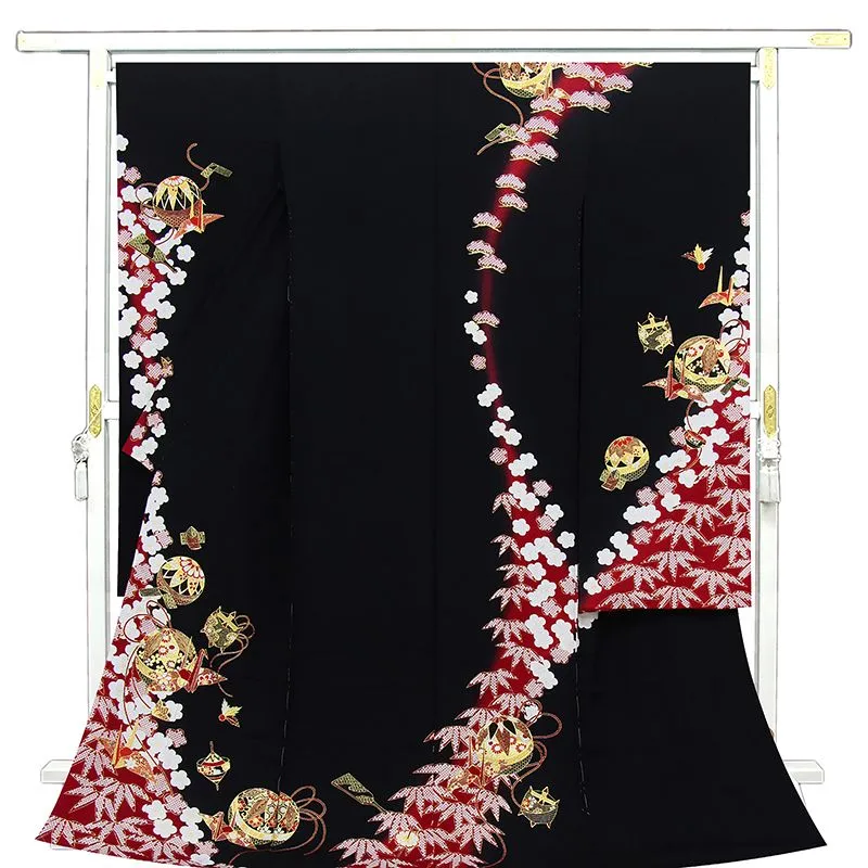 振袖 蔵出し 滝泰謹製 総絞り ふりおぼろ 未仕立て 仮絵羽 成人式