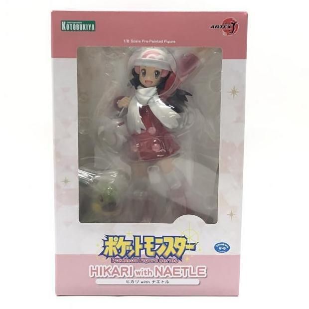 即購入可！　コトブキヤ　 ヒカリ with ナエトル　新品未開封品！ ARTFX J ヒカリ with ナエトル｜『ポケットモンスター』シリーズ