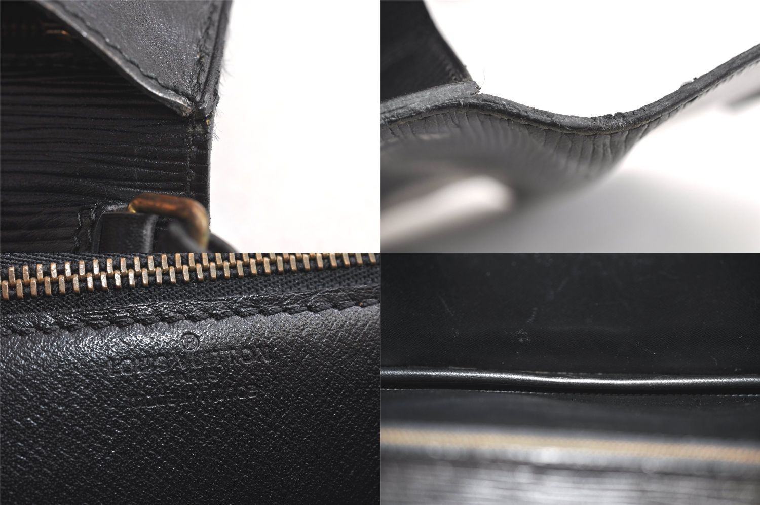 LOUIS VUITTON ルイヴィトン エピ ポシェット セリエ ドラゴンヌ クラッチバッグ M52612 ブラック 2758N DECORATOM_COM_BR