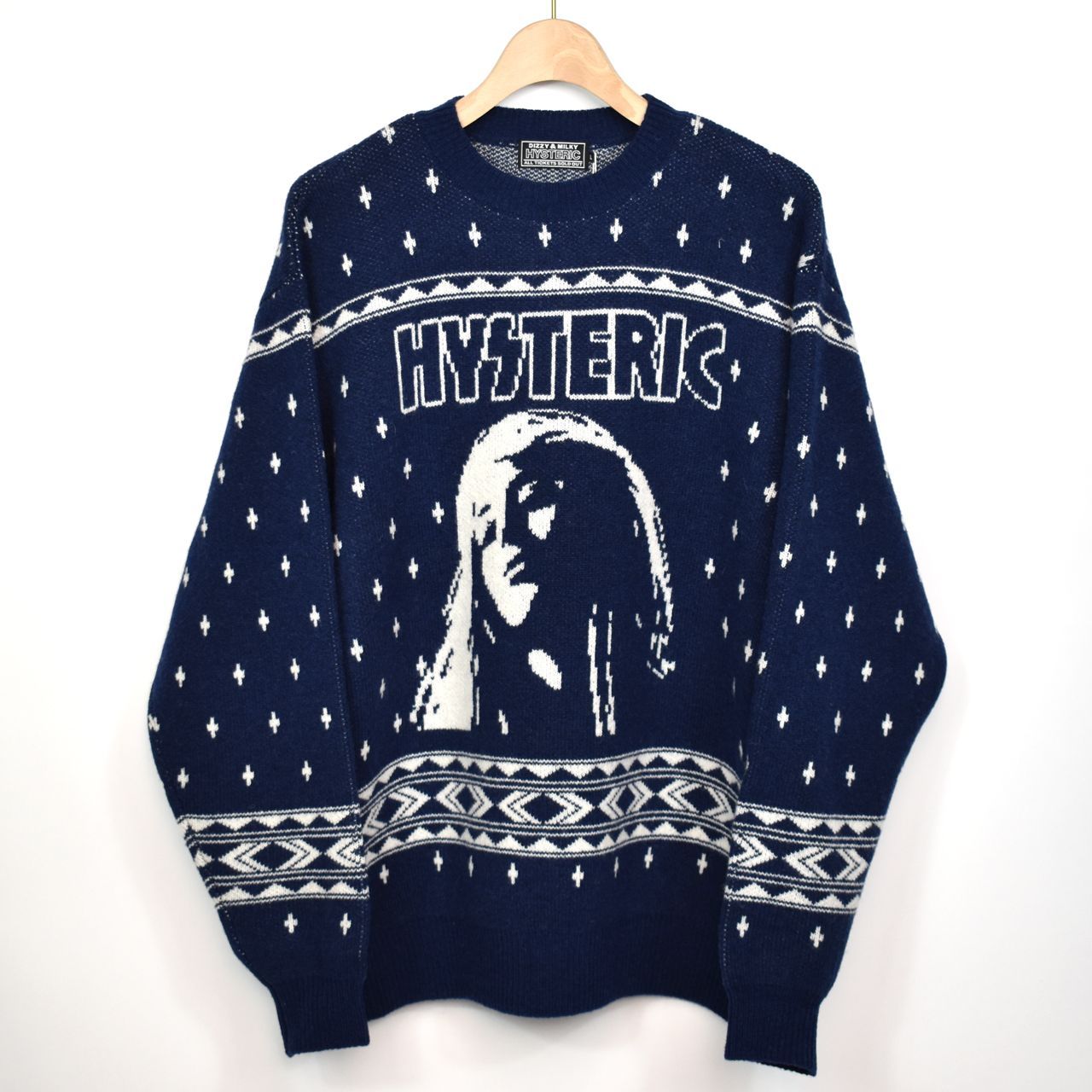 HYSTERIC GLAMOUR ヒステリックグラマー HYS NORDIC ジャガード