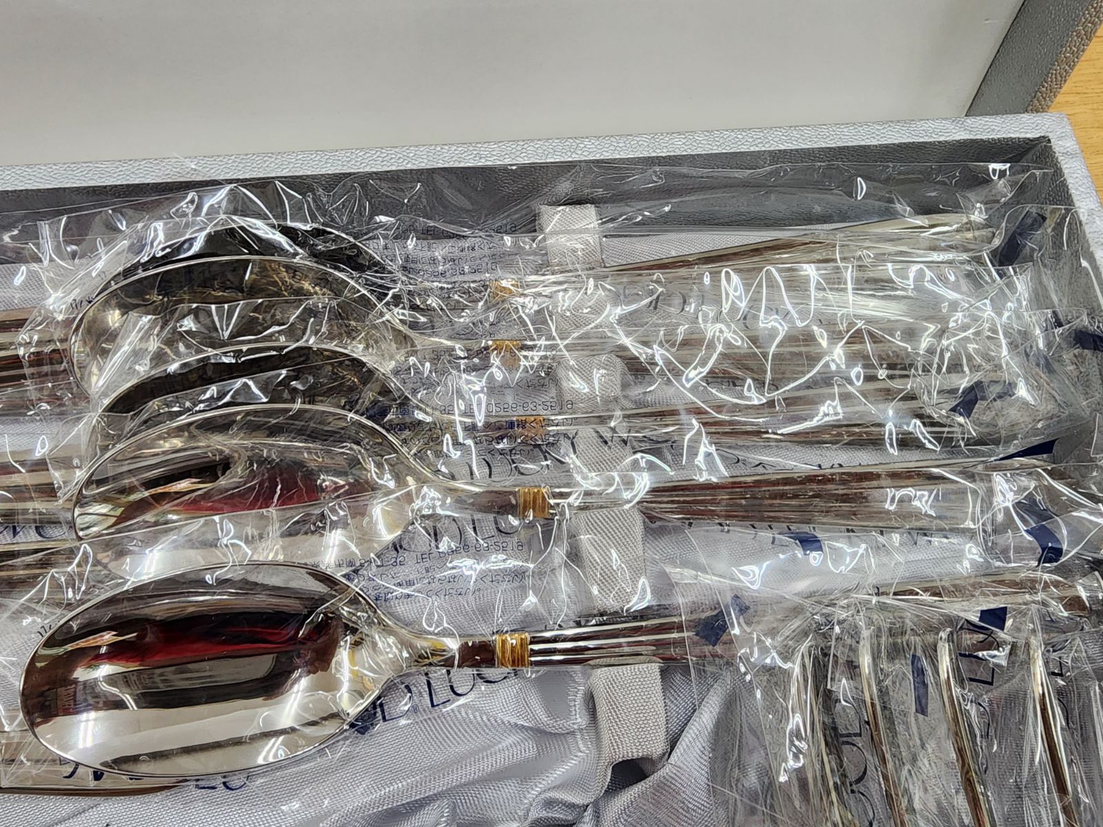 ラッキーウッド LUCKYWOOD カトラリーセット 5客セット 未使用品