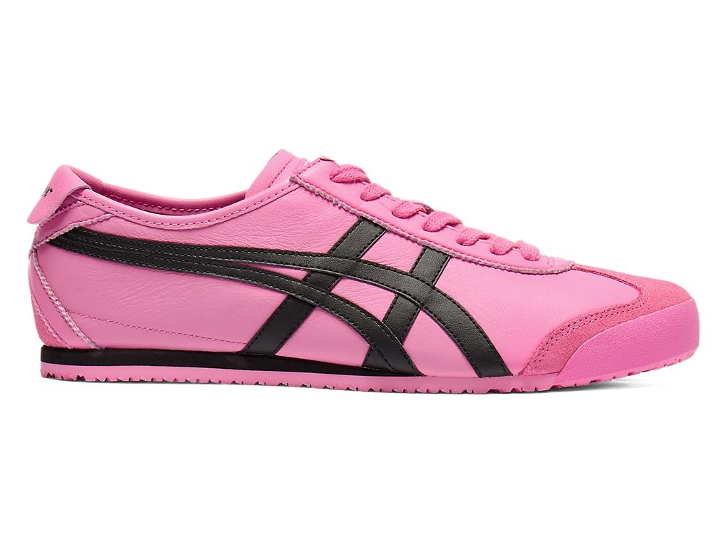 Onitsuka Tiger MEXICO 66 スニーカー メンズ レディース ローカット ピンク ブラック き 正規品 軽量 人気モデル