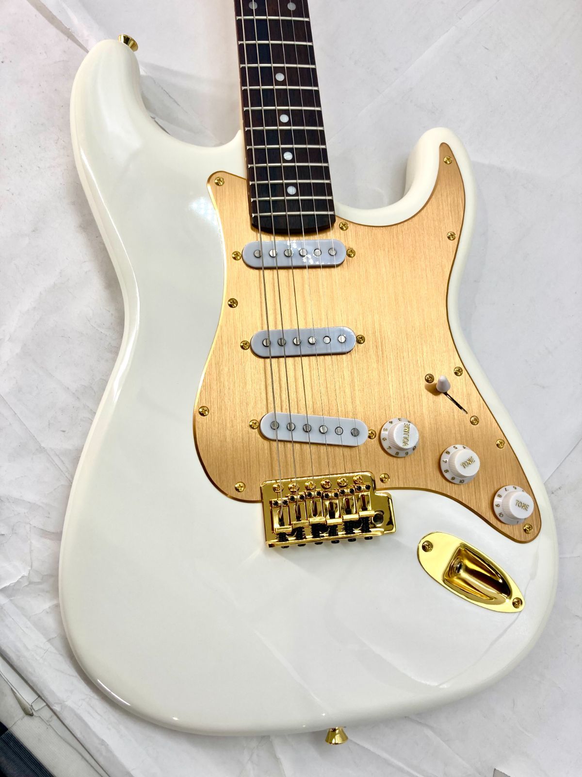 極美品】LEGEND レジェンド LST-AZ WHWH エレキギター J0130