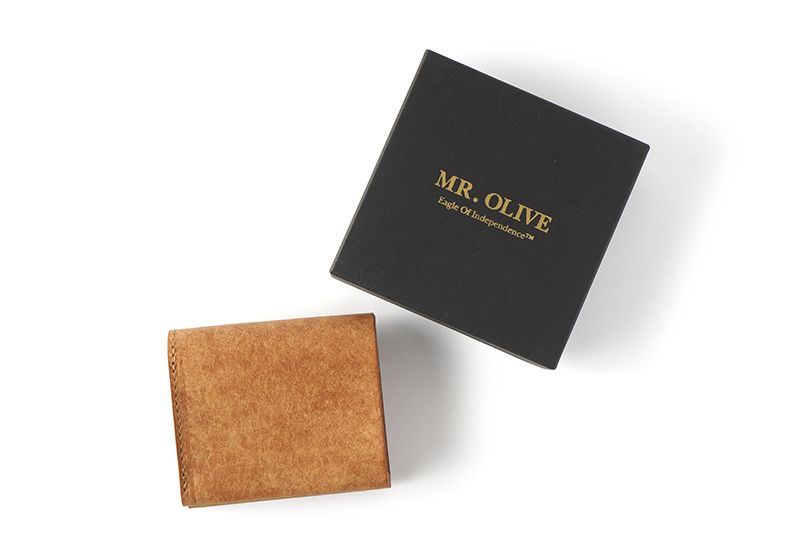 小物 MR. OLIVE / NEAT WALLET / ME120P Black MR.OLIVE ミスターオリーブ ミニウォレット PUEBLO LEATHER