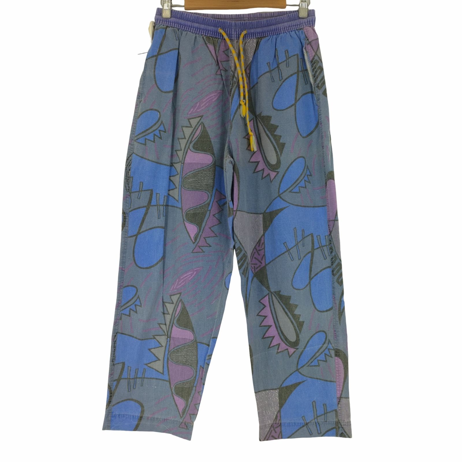 ユーズドフルギ USED古着 総柄 ビーチパンツ メンズ JPN：M 