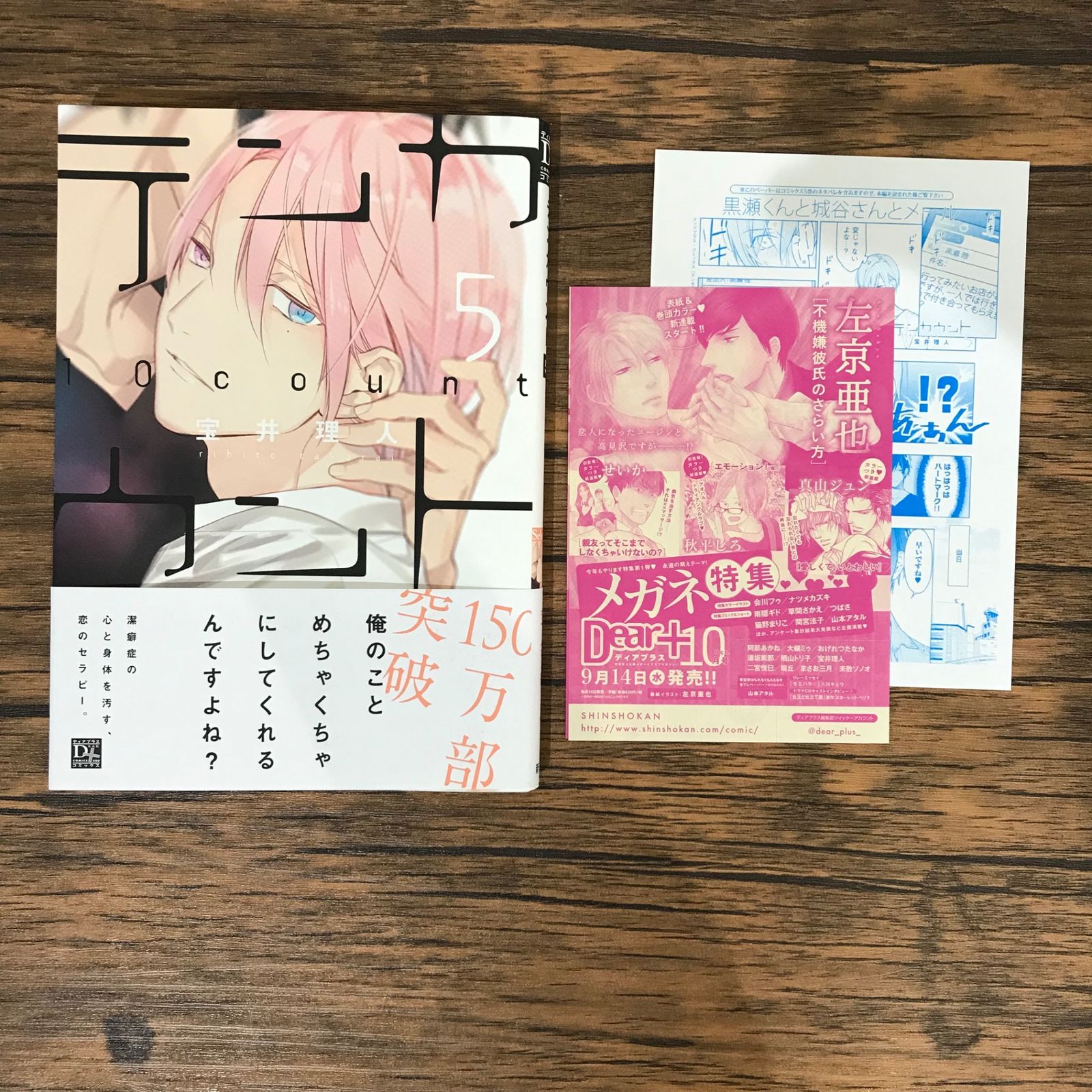 初版】テンカウント 5巻/宝井理人/GF-0225009383-YP/GF09541