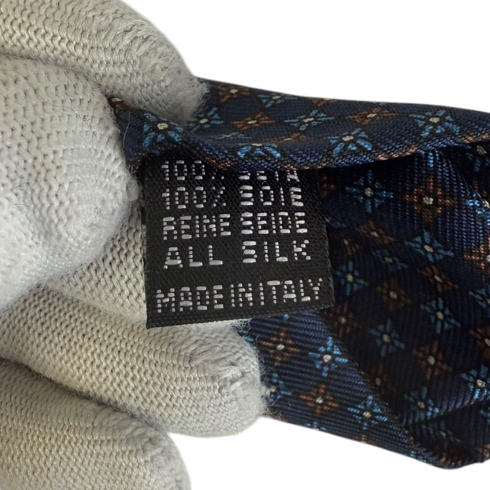 美品 ″E，Marinella NAPOLI″ E，マリネッラ 小紋 セッテピエゲ
