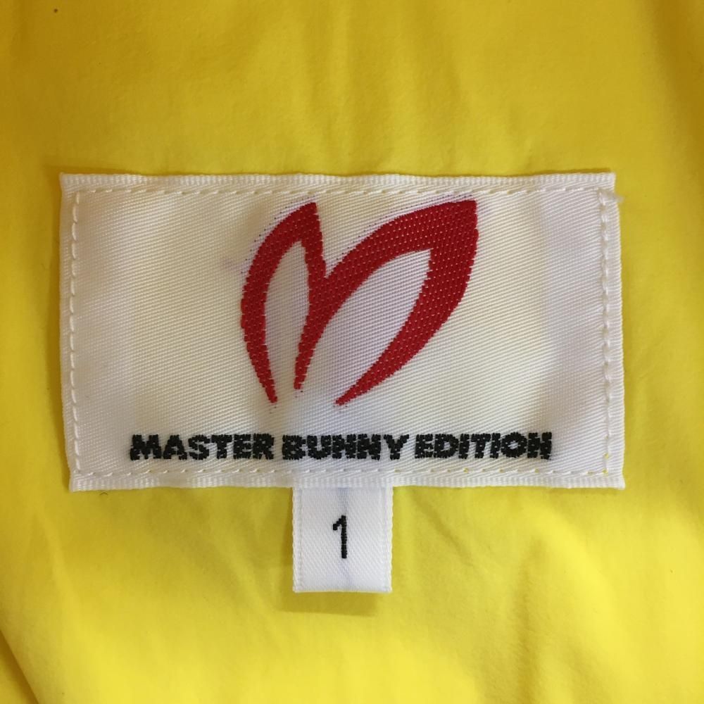 MASTER BUNNY EDITION ナイロンジャケット イエロー ゴルフ ☆SALE価格☆【超美品】マスターバニー ナイロンジャケット イエロー