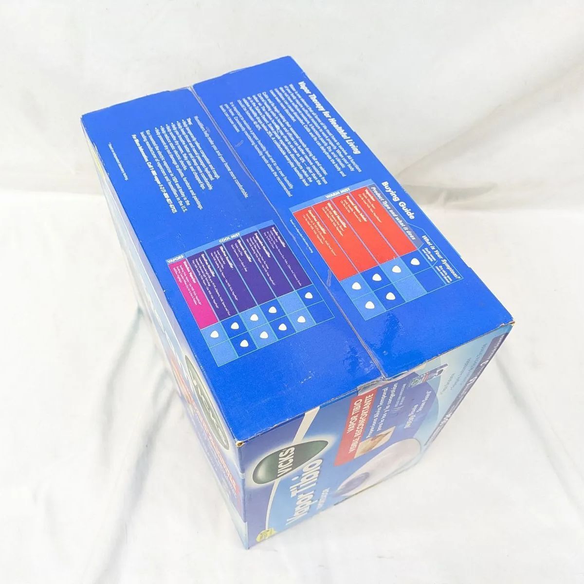 未開封 VICKS スチーム式 加湿器 Warm Steam Vaporizer ヴィックス 5.68L V150SG WWW_KANDAIZUMI_COM