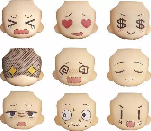 中古】フィギュア 全9種セット 「ねんどろいどもあ とりかえっこ