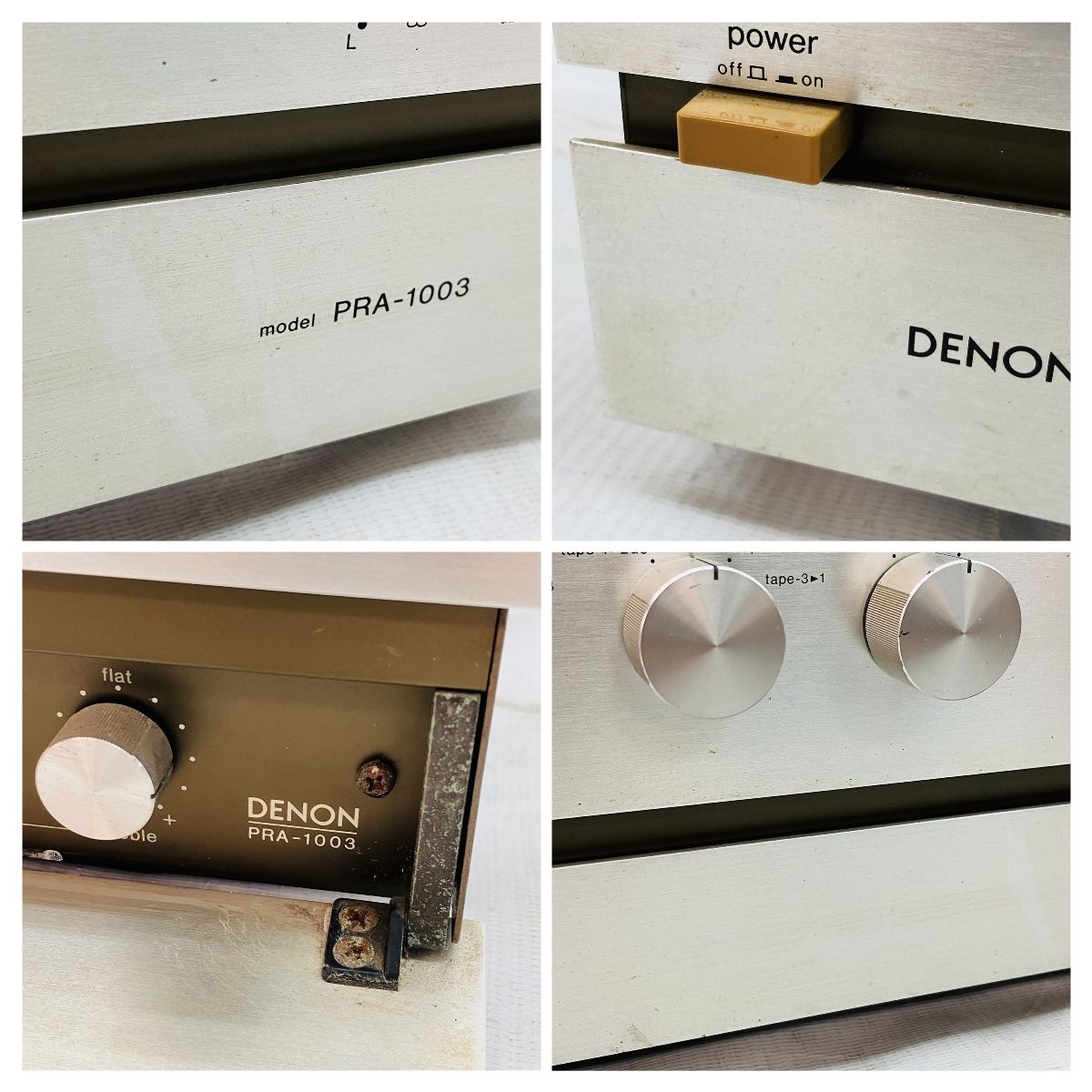 DENON PRA-1003 ステレオ プリアンプ オーディオ 音響機器