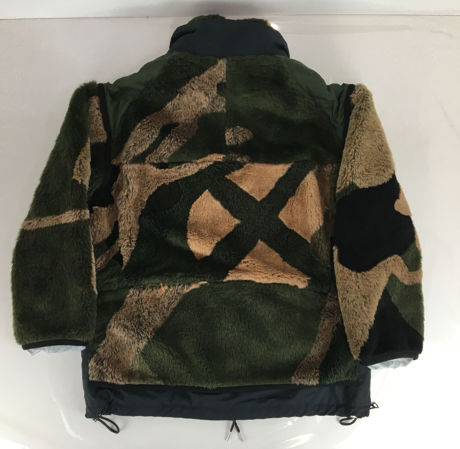 sacai サカイ × KAWS カウズ Jacquard Faux Fur Reversible Blouson ブルゾン ジャケット SIZE1  00643hi◇128 - メルカリ