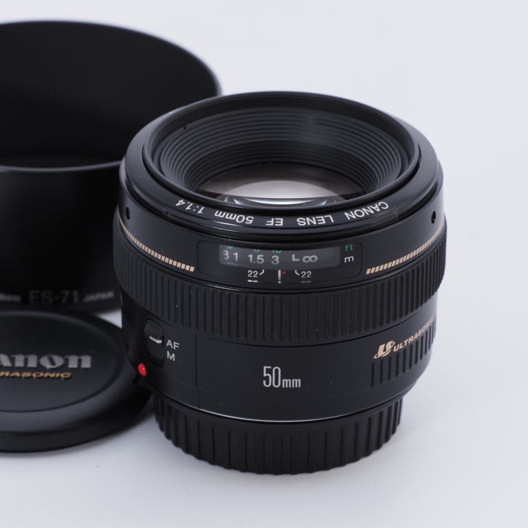 売上げNo.1 Canon 単焦点レンズ EF50mm F1.4 USM フルサイズ対応 | www