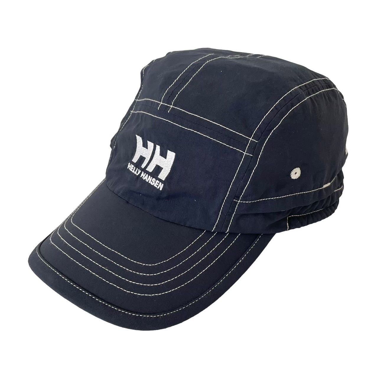 HELLY HANSEN ヘリーハンセン HH ロゴキャップ 紺 キャンプ スポーツ フリーサイズ