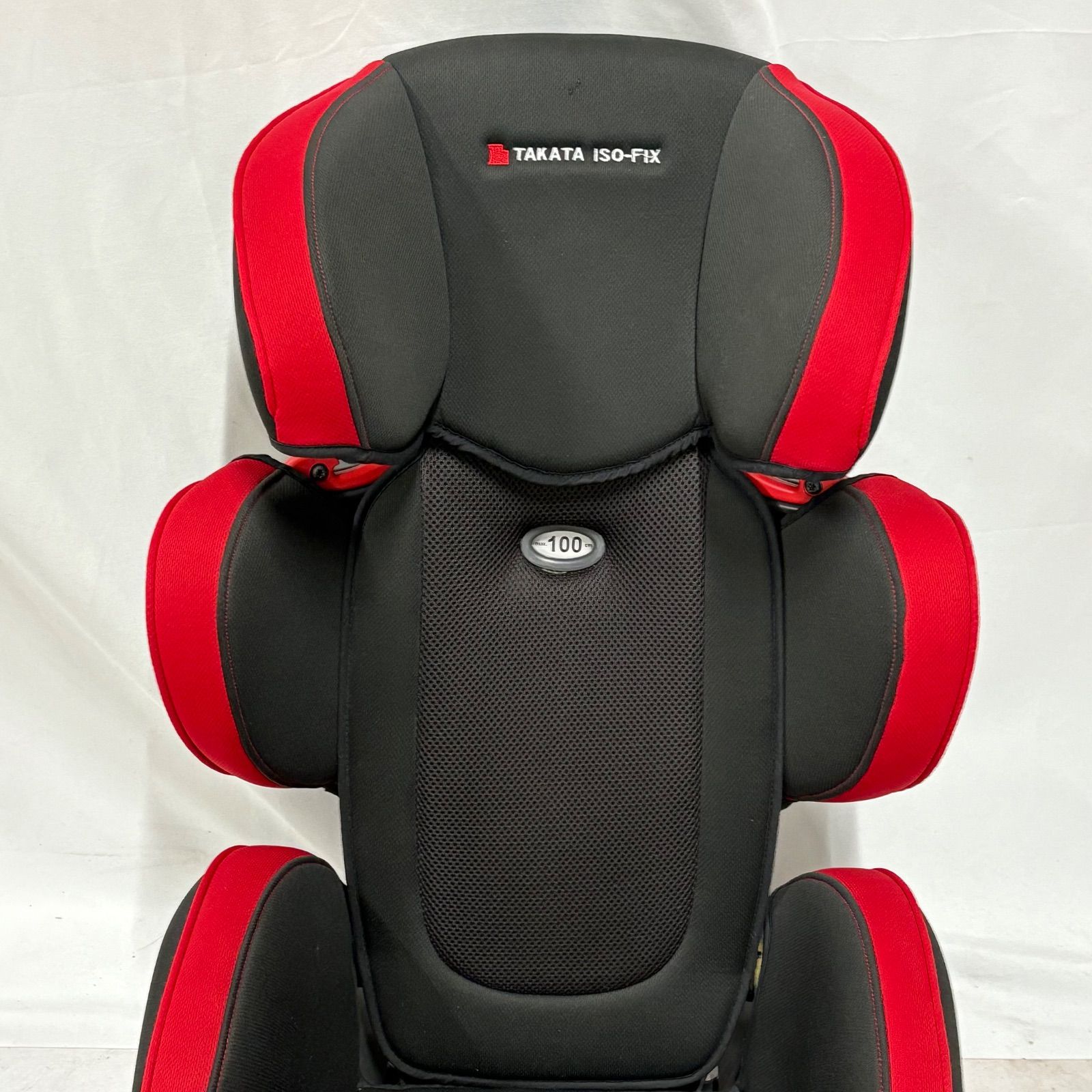 takata312-ifix junior タカタ ジュニアシート ブラック レッド 黒 赤