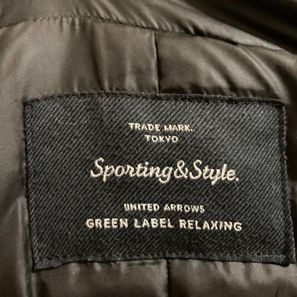 【美品】green label relaxingハッスイ マウンテン ダウン 美品 green label relaxing グリーンレーベルリラクシング