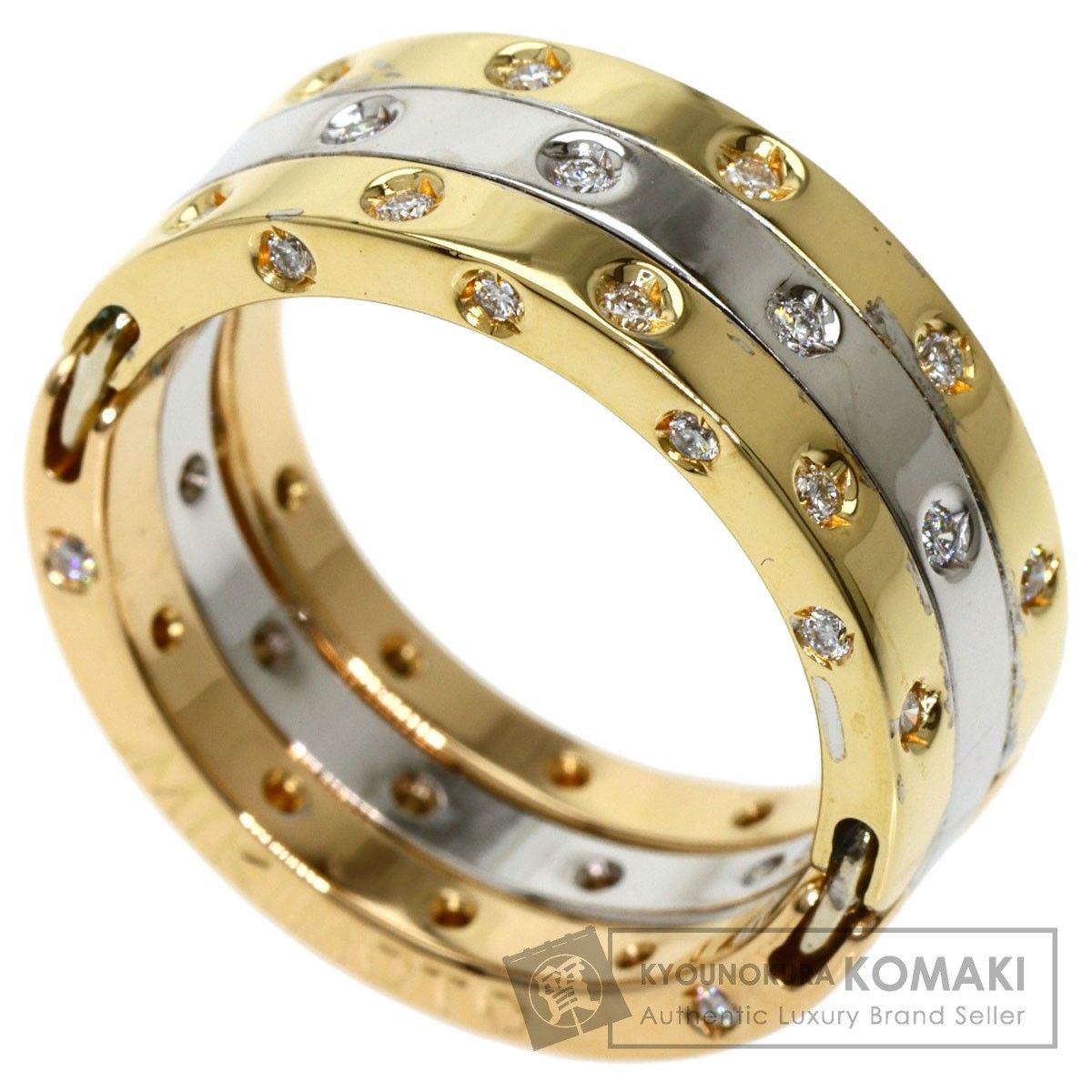 MIKIMOTO ダイヤモンド リング・指輪 K18YG レディース