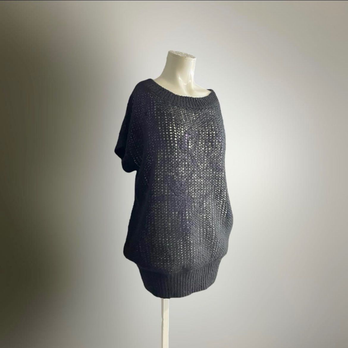 ヨーロッパ 90 s ヴィンテージ ノースリーブ ニット セーター ベスト