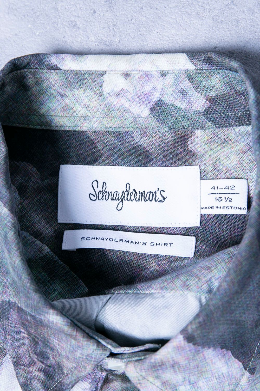 SCHNAYDERMAN'S シャツ SCHNAYDERMAN'S シュナイダーマン 総柄レーヨンシャツ - メルカリ
