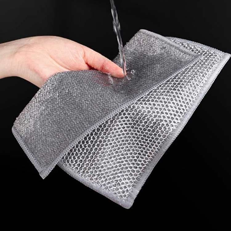 お手入れ簡単 ワイヤーふきん