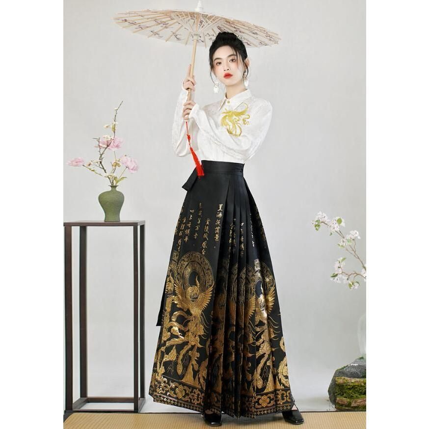 龍柄刺繍 メンズ中華古風コスプレ衣装