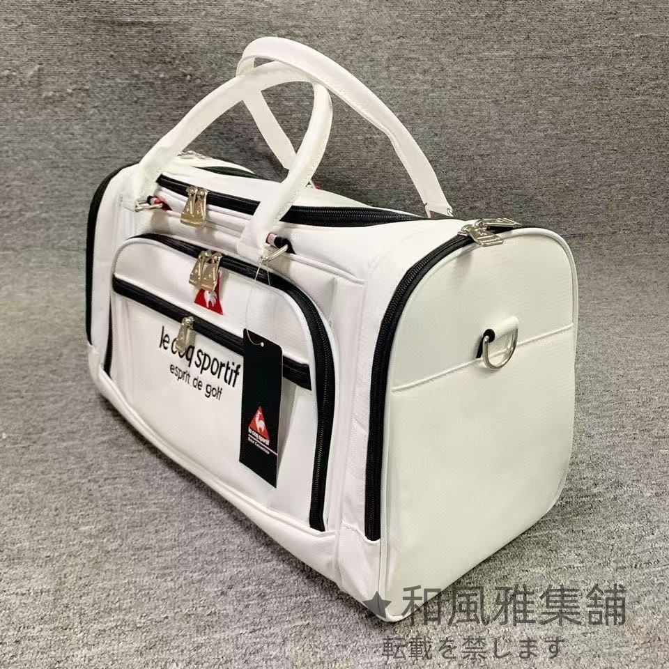 新品未使用 le coq sportif golf ルコックゴルフ ボストンバッグ 新品未使用 le coq sportif golf ルコックゴルフ ボストンバッグ