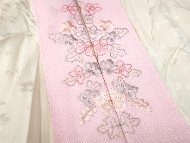 平和屋着物□豪華振袖・長襦袢セット 刺繍 花車文 暈し染め 金銀