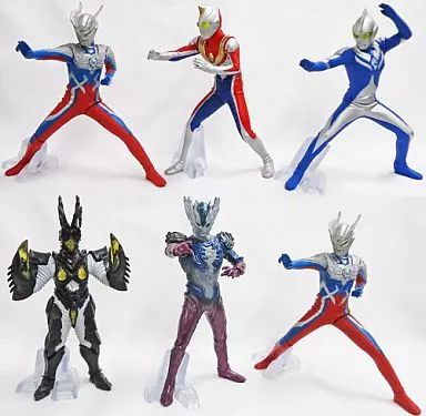 食玩 トレーディングフィギュア 全6種セット HDM創絶 ウルトラマン 輝く希望の光編