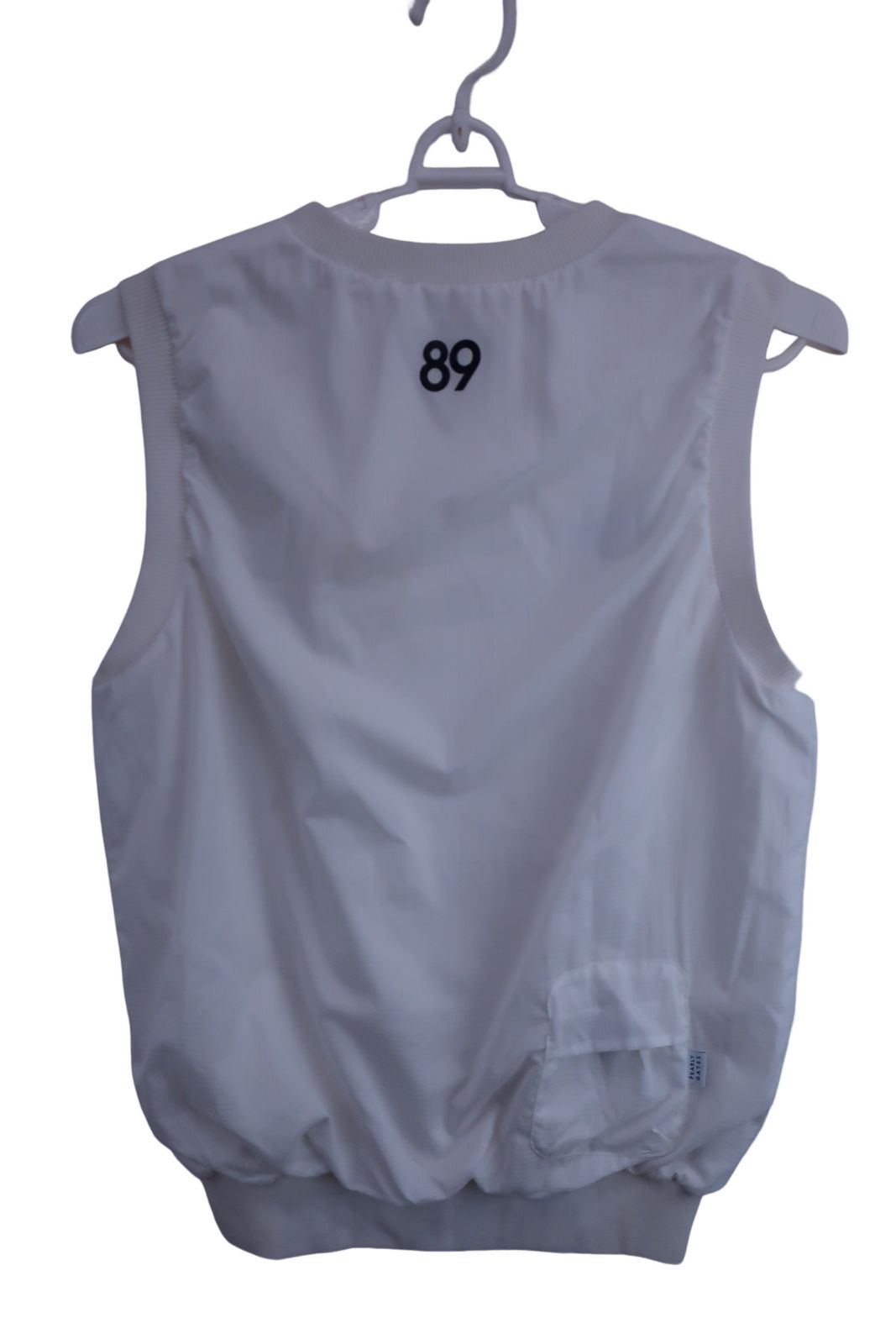 美品】PEARLY GATES(パーリーゲイツ) リバーシブルベスト 白